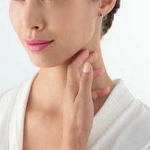 Load image into Gallery viewer, Coeur De Lion Sparkling Dot - Black Silver