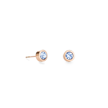 Load image into Gallery viewer, Coeur De Lion Crystal Dot - Light Blue Gold