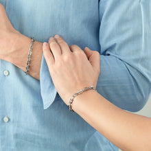 Load image into Gallery viewer, Coeur De Lion Steel Chain Bracelet