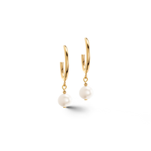 Load image into Gallery viewer, Coeur De Lion Fresh Water Pearl Drop Earrings
