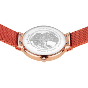 Bering Watch - Classic Rose Gold and Orange
