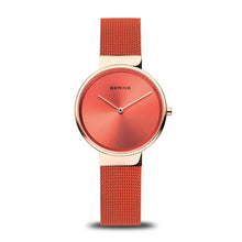 Load image into Gallery viewer, Bering Watch - Classic Rose Gold and Orange
