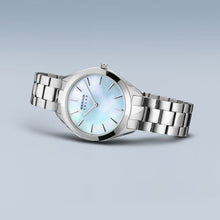 Load image into Gallery viewer, Bering Ladies Silver Stainless Steel Mother of Pearl Watch