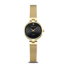 Load image into Gallery viewer, Bering Watch - Ladies Gold Plate with Diamond
