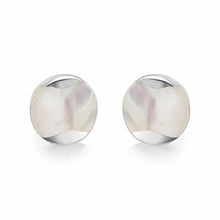 Load image into Gallery viewer, Jersey Pearl Dune Mother of Pearl Earrings Large