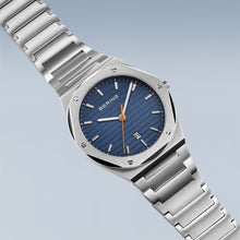Load image into Gallery viewer, Bering Watch - Men's Classic Steel with Blue Dial