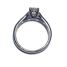 Load image into Gallery viewer, Platinum and Diamond Single Stone Ring 0.60ct
