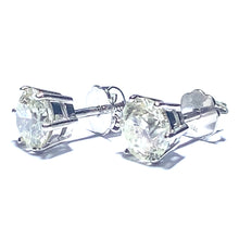 Load image into Gallery viewer, Secondhand Diamond Earrings 3ct
