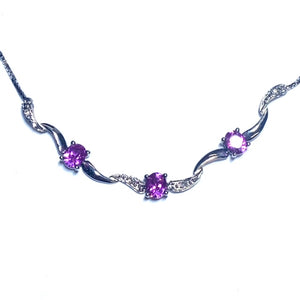 Secondhand Pink sapphire Necklace