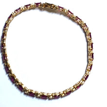 Load image into Gallery viewer, Secondhand Ruby and Diamond Bracelet
