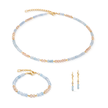 Load image into Gallery viewer, Coeur De Lion Rhythm Jade Sky Necklace