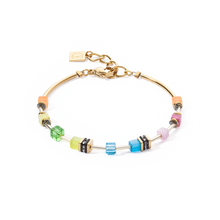 Load image into Gallery viewer, Coeur De Lion GeoCUBE Lite Mini Bracelet Multicolour