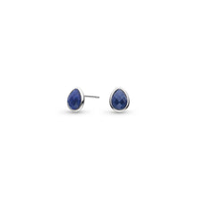 Load image into Gallery viewer, Kit Heath Pebble Azure Gemstone Stud Earrings
