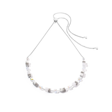 Load image into Gallery viewer, Coeur De Lion Geo Cube Iconic Nature Chain Necklace
