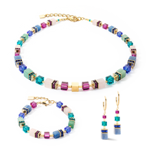 Load image into Gallery viewer, Coeur De Lion Multicolour Gemstone Necklace
