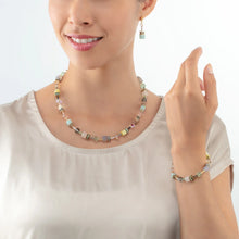 Load image into Gallery viewer, Coeur De Lion Multicolour Geo Gentle Necklace