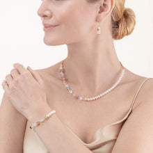Load image into Gallery viewer, Coeur De Lion GeoCUBE Precious Fusion Pearl Necklace
