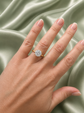 Load image into Gallery viewer, 18ct Yellow Gold Round Lab Grown Diamond Ring - 3.00ct