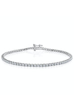 Load image into Gallery viewer, 18ct White Gold Diamond Tennis Bracelet 3.00ct
