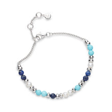 Load image into Gallery viewer, Kit Heath Coast Tumble Azure Gemstone Beaded Bracelet