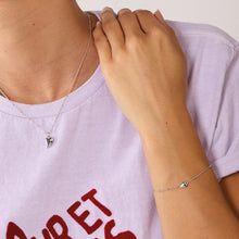 Load image into Gallery viewer, Kit Heath Desire Kiss Mini Heart Ball Chain Bracelet