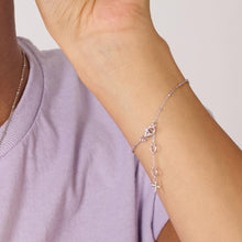 Load image into Gallery viewer, Kit Heath Desire Kiss Mini Heart Ball Chain Bracelet