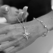 Load image into Gallery viewer, Kit Heath Celeste North Star Grande Slider Necklace