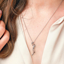 Load image into Gallery viewer, Kit Heath Serenity Ribbon Bow Loop Necklace