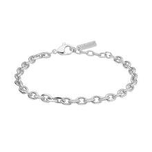Load image into Gallery viewer, Fred Bennett Stainless Steel Cable Link Bracelet 21.5 cm