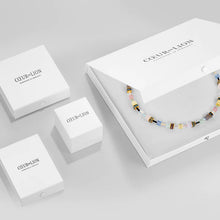 Load image into Gallery viewer, Coeur De Lion Geo Cube Iconic Nature Chain Necklace