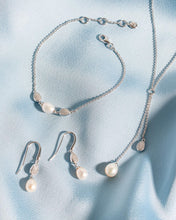 Load image into Gallery viewer, Kit Heath Coast Pebble Glisten Pavé Pearl Drop Earrings