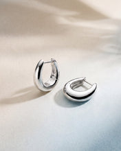 Load image into Gallery viewer, Kit Heath Coast Pebble Smooth Hoop Earrings