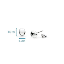 Load image into Gallery viewer, Kit Heath Coast Tumble Domed Stud Earrings