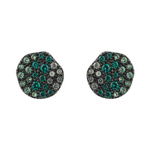 Load image into Gallery viewer, Fiorelli Nano Crystal Green Pave Studs
