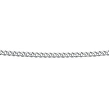 Load image into Gallery viewer, 9ct White Gold Peridot and White Topaz Necklace