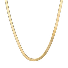 Load image into Gallery viewer, 9ct Gold Herringbone Flat Snake Chain