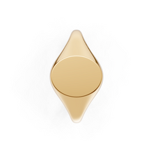 Load image into Gallery viewer, 9ct Gold Oval Signet Ring - 10x8mm