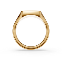 Load image into Gallery viewer, 9ct Gold Cushion Signet Ring - Large