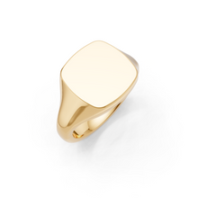 Load image into Gallery viewer, 9ct Gold Cushion Signet Ring - Large