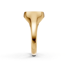 Load image into Gallery viewer, 9ct Gold Cushion Signet Ring - Medium