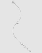 Load image into Gallery viewer, Kit Heath Love Silver Heart Outline Fine Bracelet