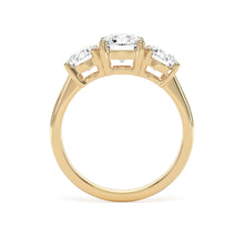 Load image into Gallery viewer, 18ct Yellow Gold Trilogy Lab Grown Diamond Ring - 2.90ct