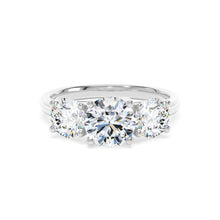 Load image into Gallery viewer, Platinum Lab Grown Diamond Trilogy Ring - 2.00ct