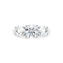 Load image into Gallery viewer, Platinum Lab Grown Diamond Trilogy Ring - 2.00ct