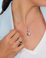 Load image into Gallery viewer, Kit Heath Coast Pebble Smooth Triple Grande Slider Necklace