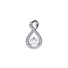 Load image into Gallery viewer, Diamonfire Cubic Zirconia Infinity Necklace
