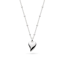 Load image into Gallery viewer, Kit Heath Desire Kiss Midi Heart Ball Chain Necklace