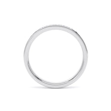 Load image into Gallery viewer, 9ct White Gold Channel Set Half Eternity Ring 0.22ct