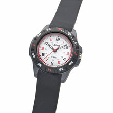 Load image into Gallery viewer, Lorus Watch - Black and Red Kids