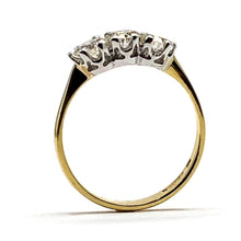 Load image into Gallery viewer, 18ct Gold Diamond Trilogy Ring - 1.00ct
